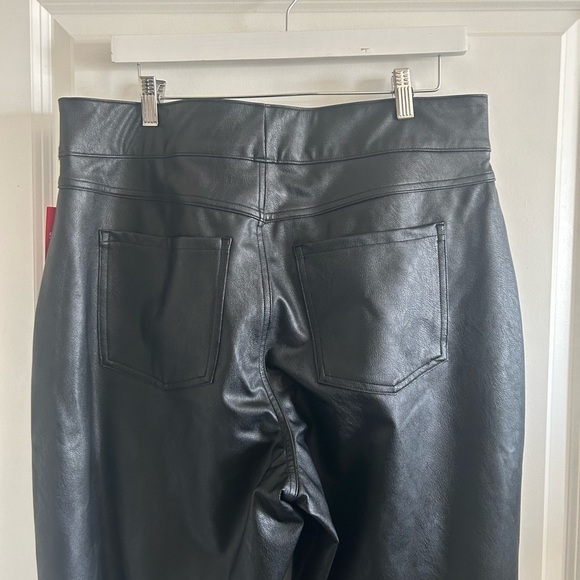 Spanx Slim Straight Pant, Luxe Black - Picture 10 of 15